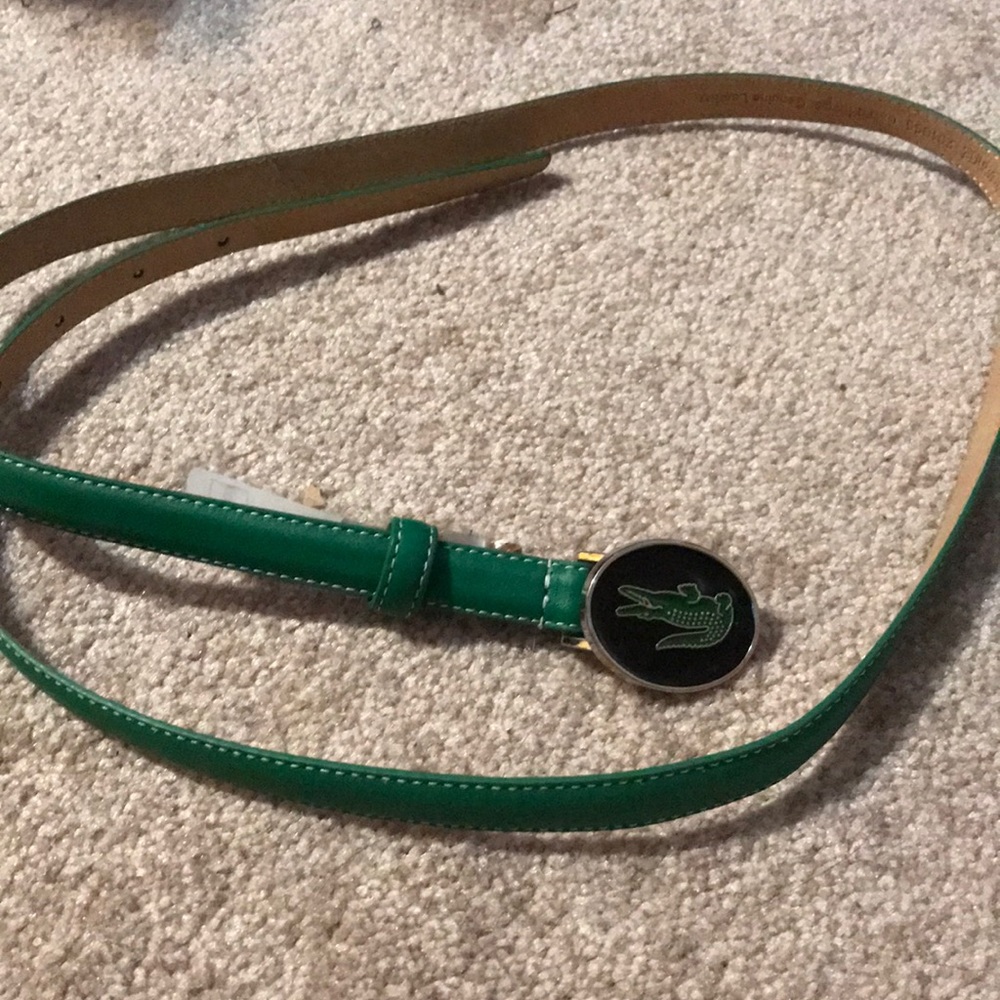 Lacoste belt, NWT, never worn